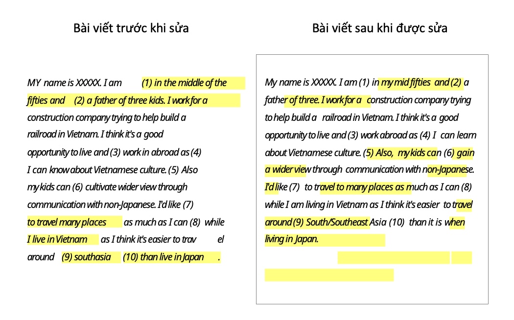 dịch vụ sửa bài viết / dịch thuật